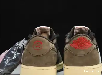 1 AIR MOCHA JORDAN SCOTT DARK LOW TRAVIS 0630